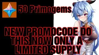 New PROMOCODE be quick only a limited supply. genshin impact