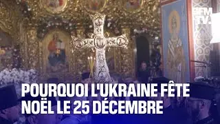 Pour la première fois, les Ukrainiens célèbrent Noël le 25 décembre