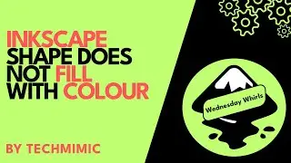 Shape does not FILL with COLOUR in INKSCAPE