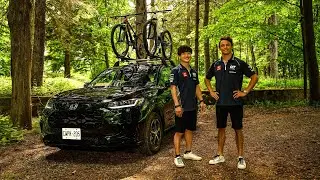 Yuki Tsunoda and Nyck De Vries take the trails in the HR-V