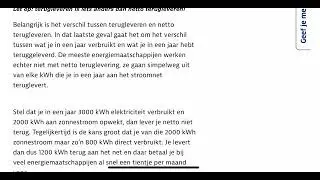 Hoe wordt de terugleverboete berekend?