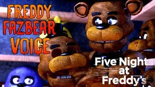 [FNaF AR] Freddy Fazbear Voice Lines Animated | Short