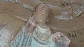 3D Point cloud Cultural Heritage Stone Cave - qingyang sikusi_222 - Weiss AG
