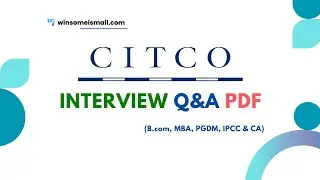 80+ CITCO Repeated Interview Questions & Answers PDF download