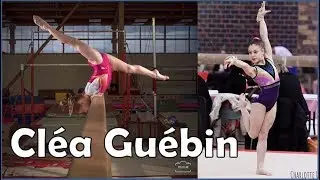 Amazing 14 year old gymnast Cléa Guébin (FR)
