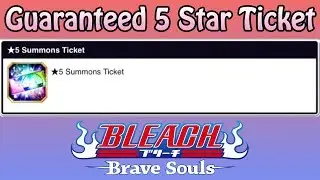 Bleach: Brave Souls - Anniversary Guaranteed 5★ Ticket