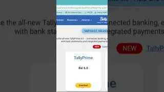 Tally Prime New Release 6.0 I How to 