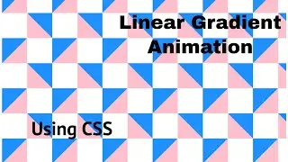 How to create a linear gradient pattern background using CSS