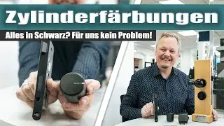 Zylinderfärbung | Türbeschlag Einsteckschloss Schließzylinder digitale Zutrittskontrolle