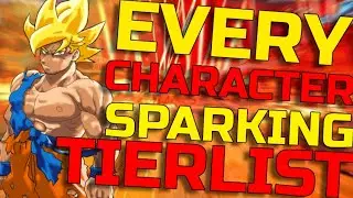 WE RANKED EVERY SPARKING ZERO CHARACTER!!!