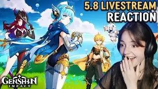 permanent summer?? AND ANOTHER NOD-KRAI TEASER | Genshin Impact 5.8 Livestream REACTION + discussion