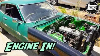 Roadkill Rescue - Engine In! -  RA28 Fastback Celica (Part 5)