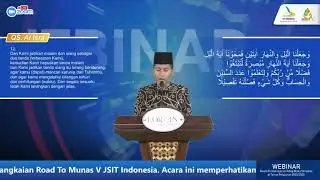 Tilawah Mas Syahrul Ifan (Kelas XI IPS) di Webinar Nasional