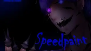 -Five Nights at Freddy's 4 Speedpaint- Nightmare Bonnie (Human)