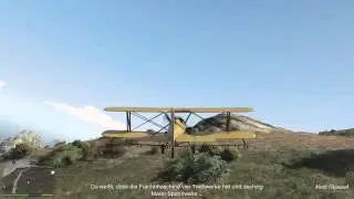 GTA V Funny Moment | Hitting a deer with a plane