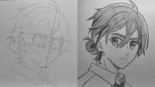 How to Draw Shinpei Ajiro - [Summer Time Rendering] Step by Step for Beginners