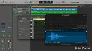 Making an Afrobeat with a Guitar Loop in Logic Pro X (Omah Lay Type Beat) | From Scratch
