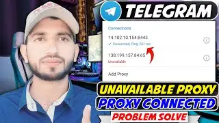 Telegram Proxy Connecting Problem | Telegram Proxy Unavailable Problem | Telegram Mtproto Proxy Add🔥