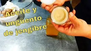 Como hacer aceite de jengibre casero