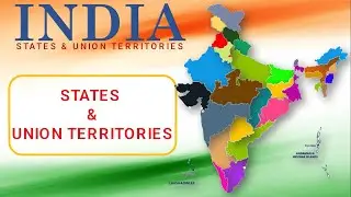 INDIAN STATES & UNION TERRITORIES AND THEIR  CAPITAL IN  2022  II 28 STATES AND 8 UNION TERRITORIES