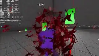 Quake Champions - играем с ботами (1)