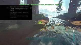Ark: how to airbrake & swim with a bloodstalker on PS4
