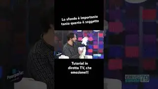 Lo sfondo è importante tanto quanto il soggetto… #short #fotografia #direttatv #tv