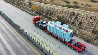 Large Transformer Transportation | HIPOTRUK MODULAR TRAILER