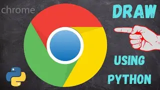 Draw chrome in python | Chrome | Chrome logo | Chrome graphic design |   Draw google chrome || 20 ||