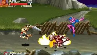 Knights of the Round - Hack Plus | Arthur | 1cc