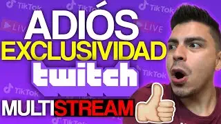 🚨 YA SE PUEDE hacer MULTISTREAM en TWITCH pero solo en...
