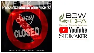 Recession-Proofing Your Business Series - Part 1