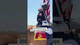 Colors & Marine Corps Band