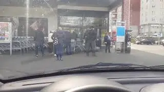 18.03.2020 Щецин. Польша.Обстановка в городе.Обзор