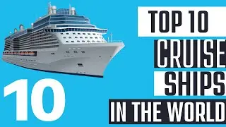 10 BEST NEW CRUISE SHIPS | Top Ten Expensive Cruise in the World | #cruise