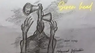 Easy drawing siren head ||