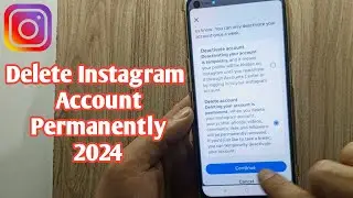 how to delete instagram account 2024 | instagram account ko permanently delete kaise kare (New)