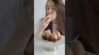 ШОКОЛАДНЫЕ ЯЙЦА К ПАСХЕ🐣 #торт #шоколадныеяйца #пасха #cake