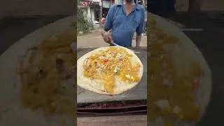 Ramsingh Uncle Makes Dosa on his Cycle Rickshaw at Bazar Samiti Main Gate, Patna