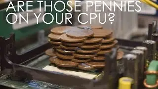 Cooling a Computer Processor (CPU) With Pennies