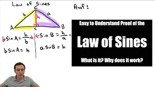 Why does the Law of Sines work? Proof of the Law of Sines