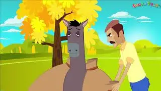 आलसी गधा  | LAZY DONKEY STORY IN HINDI || HINDI KAHANIYAN || SUGARTALES