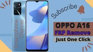 OPPO A16 FRP Remove one click