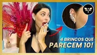 Como ter a orelha cheia de brincos? | FRANCISCA JOIAS