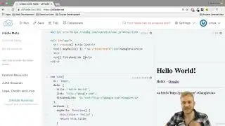 II. Using VueJS to Interact with the DOM. 8. How to Output Raw HTML