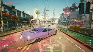 [PS5] Cyberpunk car crash mechanics with ray tracing