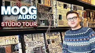 MOOG AUDIO | Store & synth studio tour | Eurorack modular, synthesizers & guitar pedals