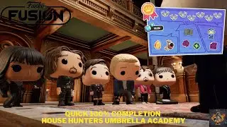 Funko Fusion - Quick House Hunters Umbrella Academy 100% Collectibles Completion