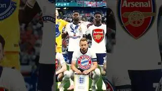 England squad vs Denmark EURO 2024 | Clubs ? 