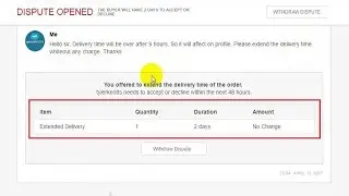How to Extend the Delivery time - Fiverr Tutorial 2019